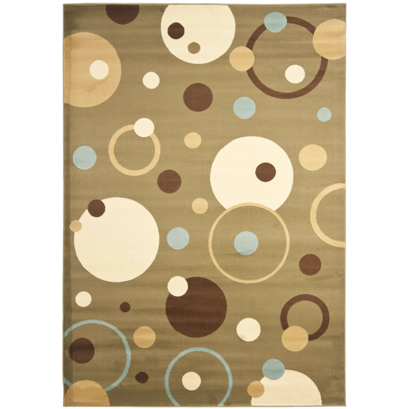 Abstract Geometric Designer Carpet